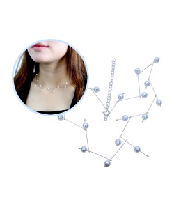 Silver Necklace SPE-5464